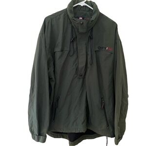 Vintage 90’s Chaps Ralph Lauren 1/2 Zip Pullover Sailing Jacket Green Size L